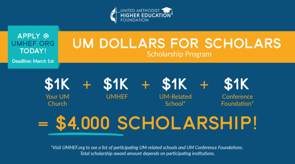 Scholarships | Midwest Methodist Foundation